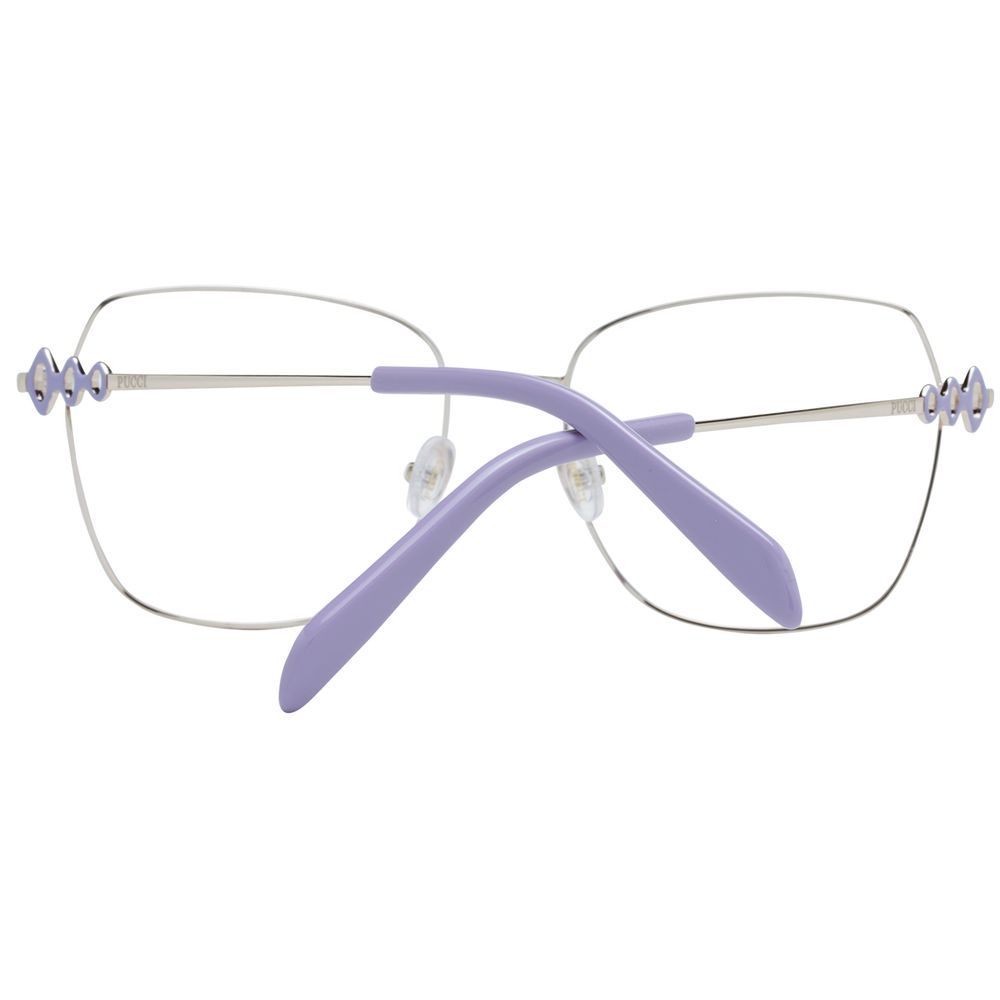 Emilio Pucci Blaue Metallbrille (Gestell)