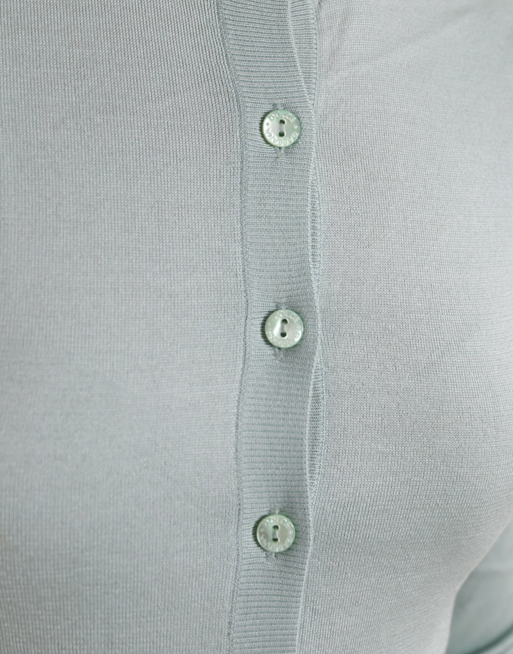 Dolce & Gabbana Light Blue Silk Crew Neck Knit Sweater