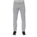Trussardi Jeans Grey Cotton Men's Jeans