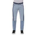 Trussardi Jeans Blue Cotton Men's Jeans