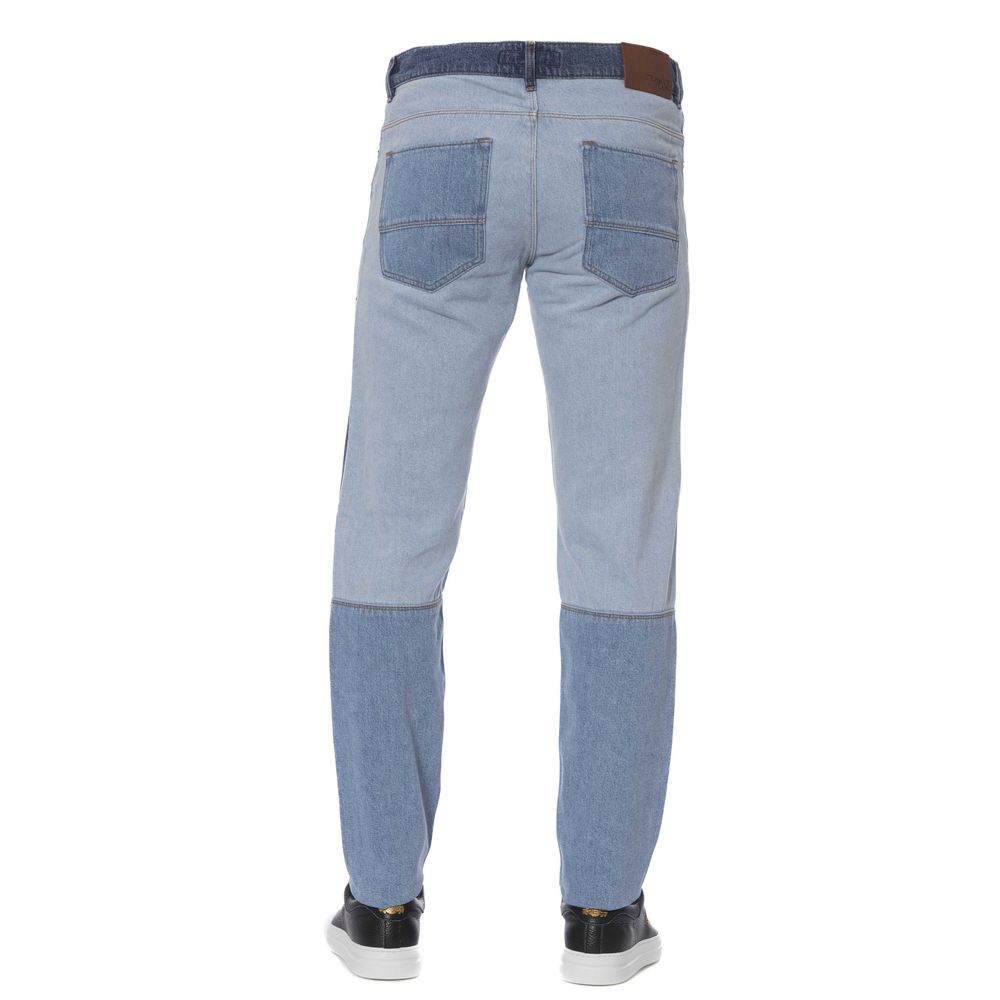 Trussardi Jeans Blue Cotton Men's Jeans