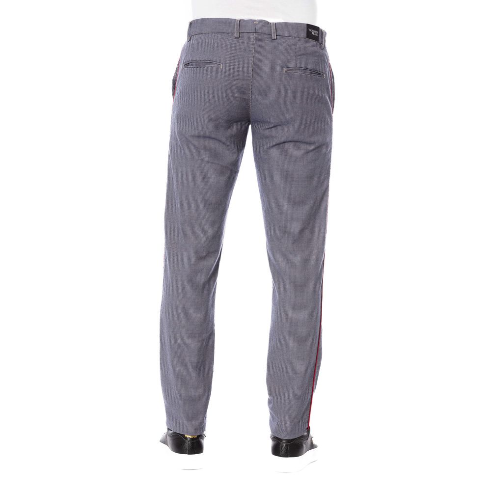 Trussardi Jeans Blaue Herren-Jeans aus Baumwolle