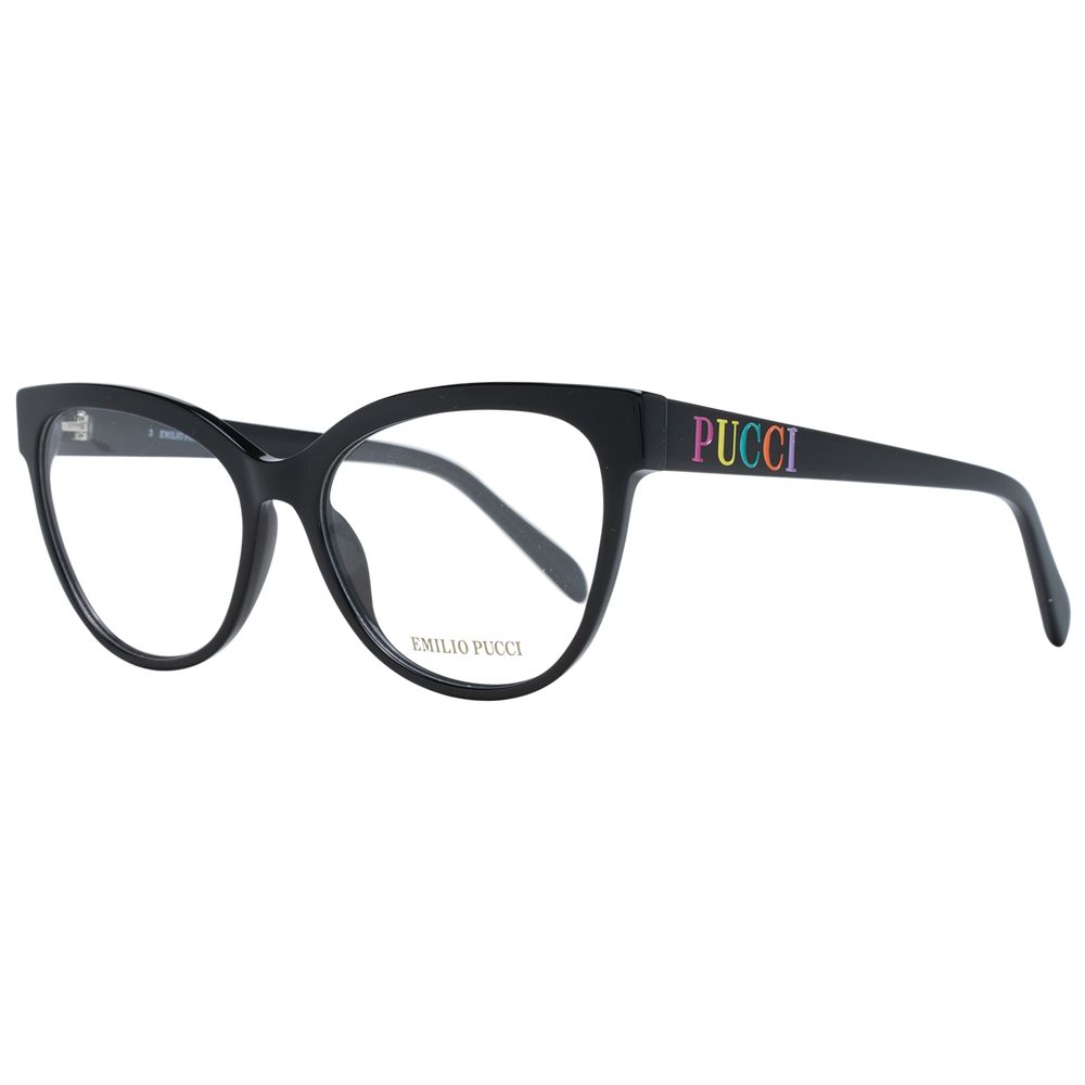 Emilio Pucci Black Plastic Glasses (Frame)