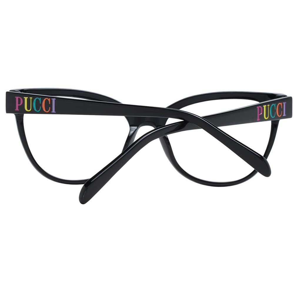 Emilio Pucci Black Plastic Glasses (Frame)