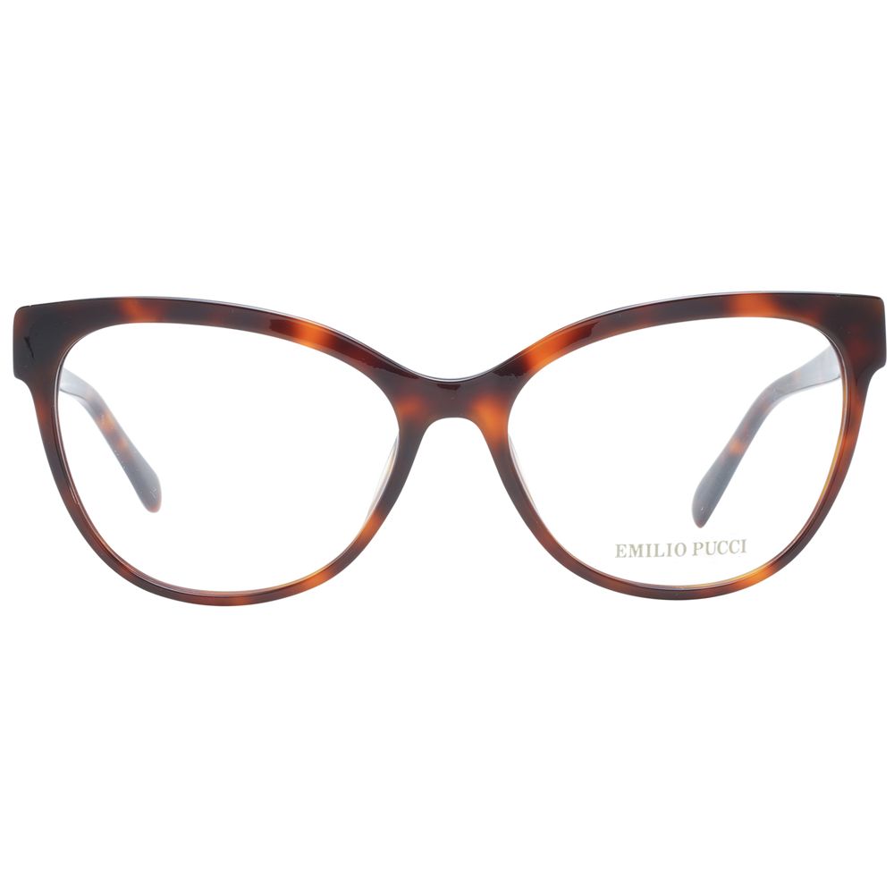 Emilio Pucci Brown Plastic Glasses (Frame)