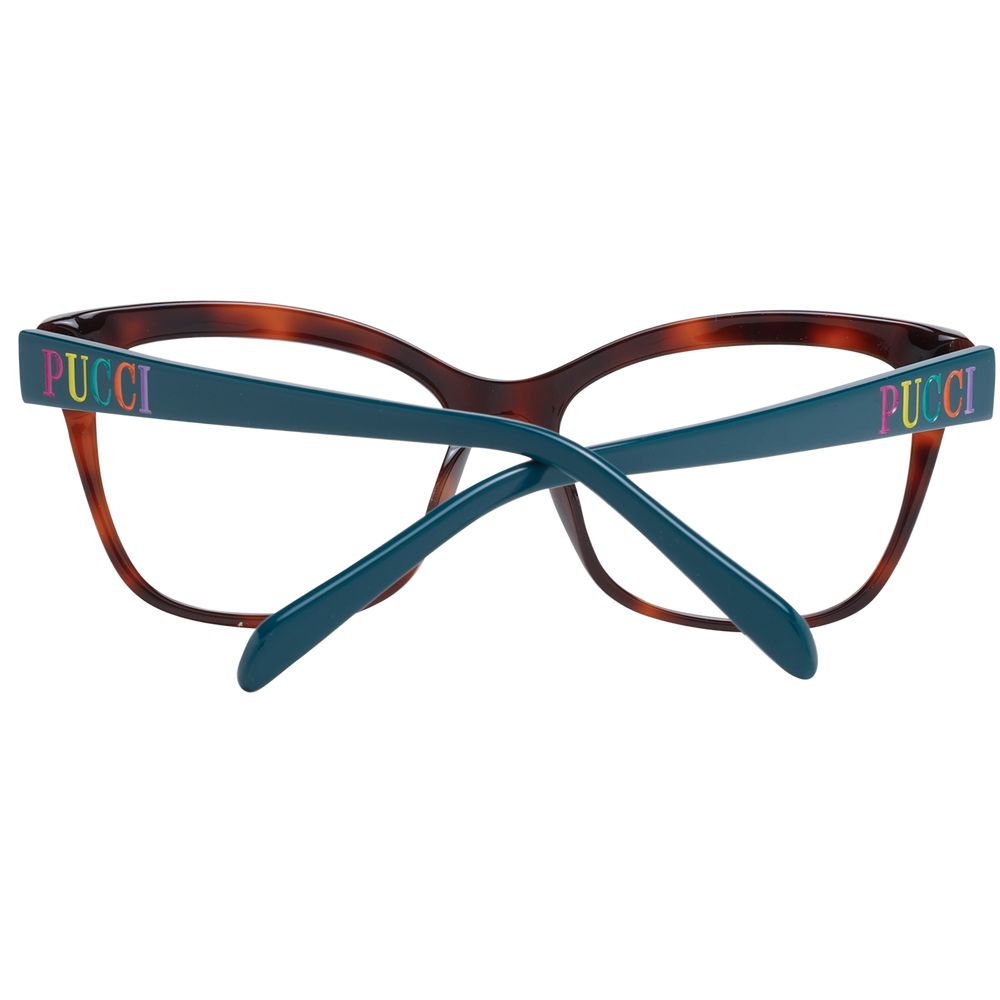 Emilio Pucci Braune Kunststoffbrille (Rahmen)