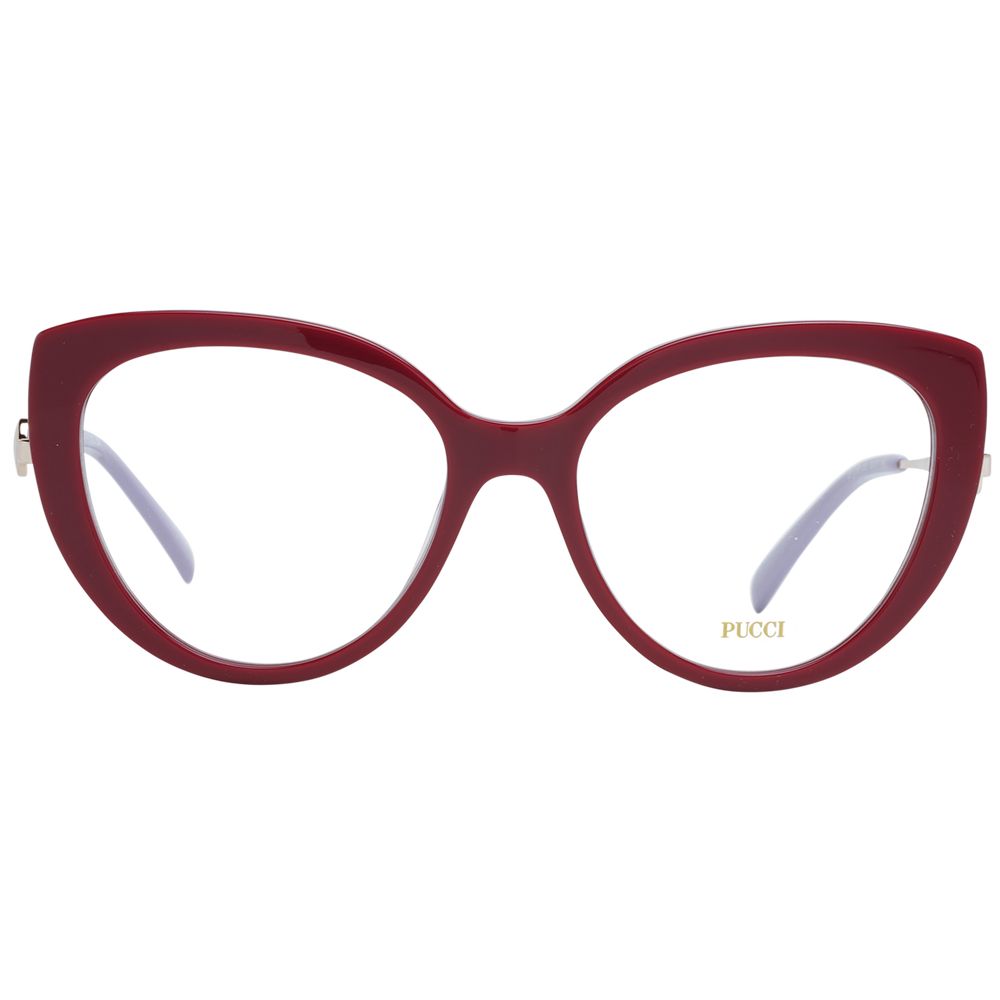 Emilio Pucci Red Plastic Glasses (Frame)