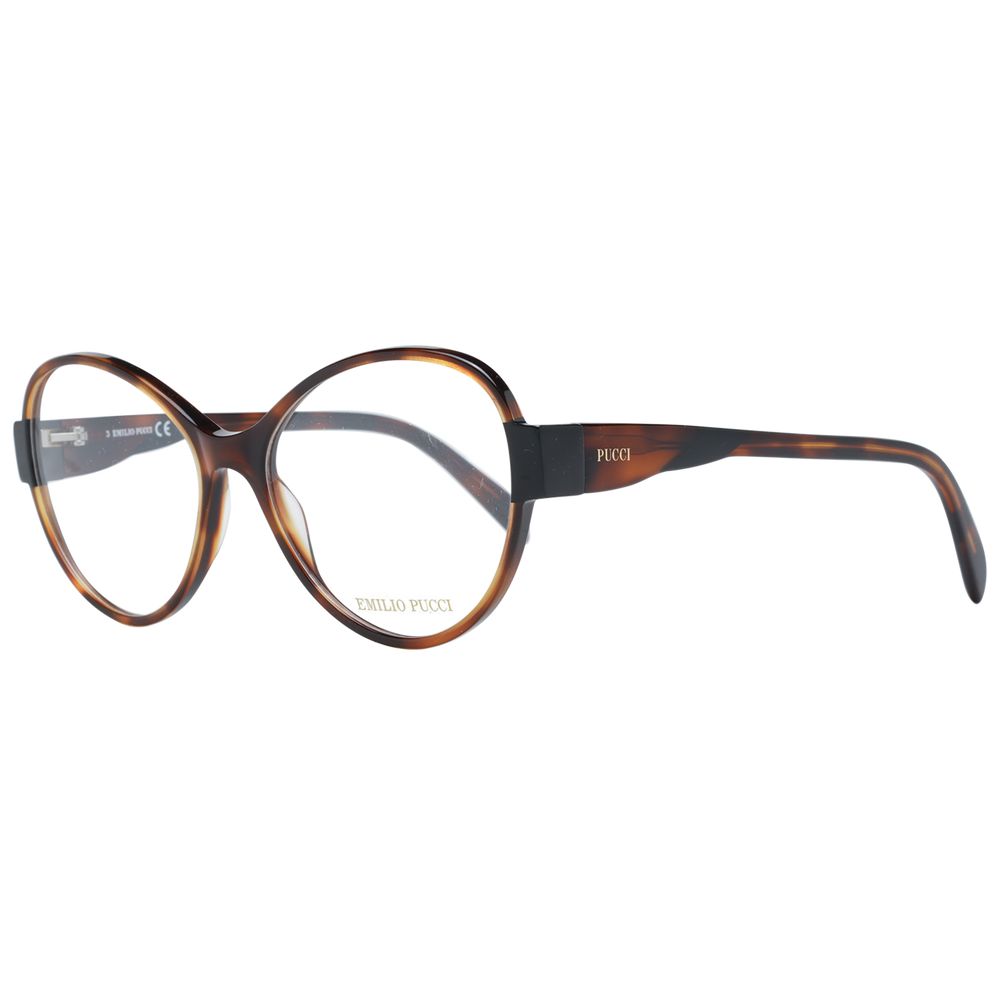 Emilio Pucci Braune Kunststoffbrille (Fassung)