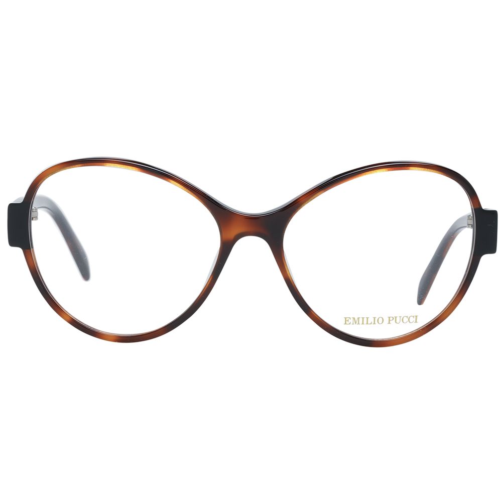 Emilio Pucci Braune Kunststoffbrille (Fassung)