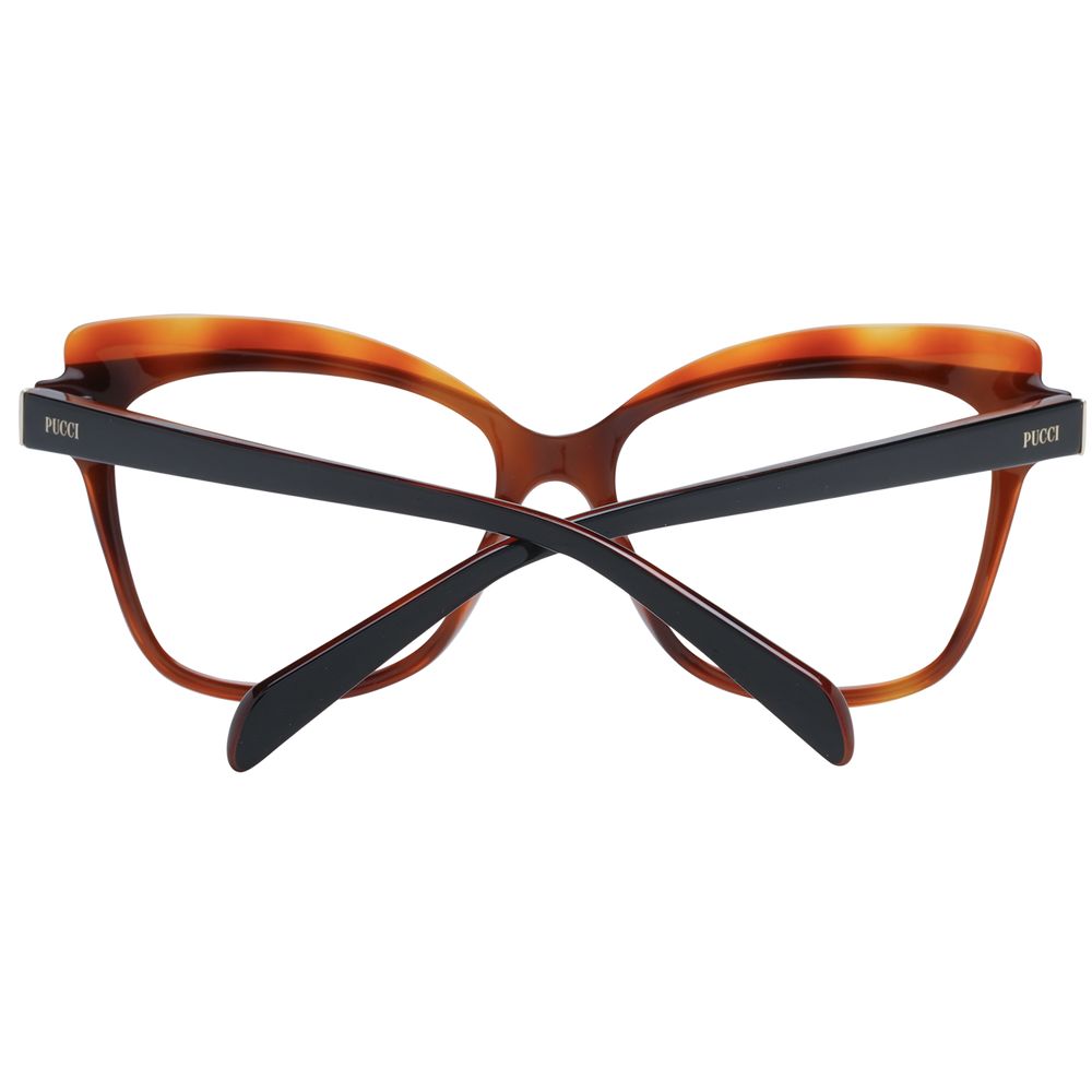 Emilio Pucci Braune Kunststoffbrille (Rahmen)