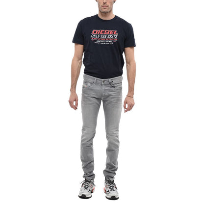 Diesel Graue Baumwolljeans & Hose