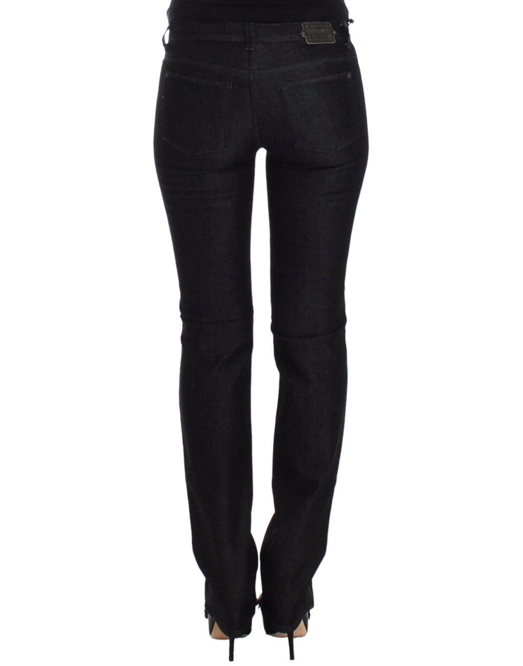 Ermanno Scervino Black Slim Jeans Denim Trousers Skinny Leg Stretch