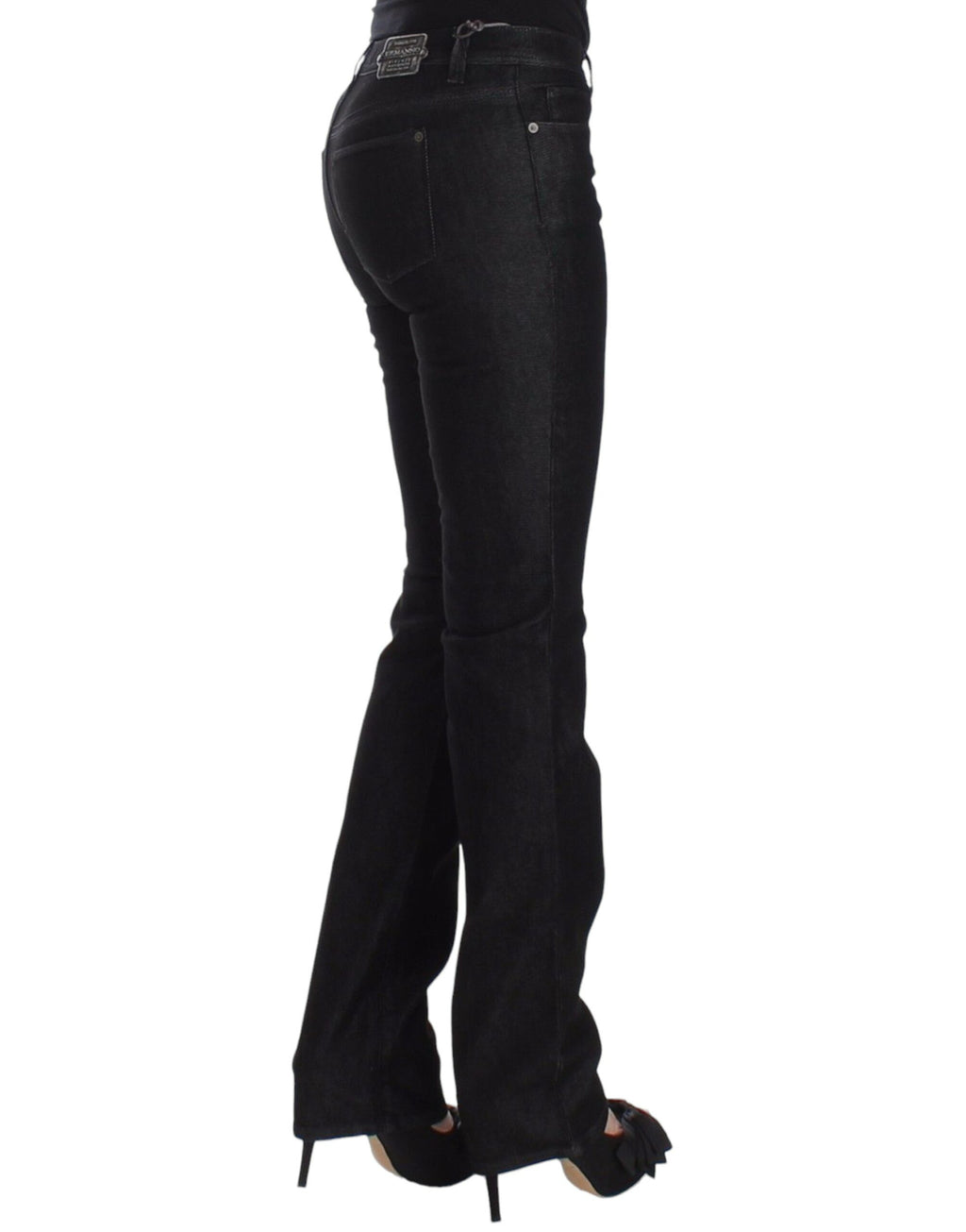 Ermanno Scervino Black Slim Jeans Denim Trousers Skinny Leg Stretch