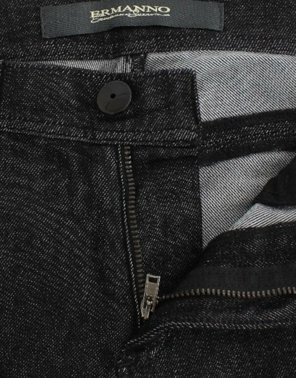 Ermanno Scervino Black Slim Jeans Denim Trousers Skinny Leg Stretch
