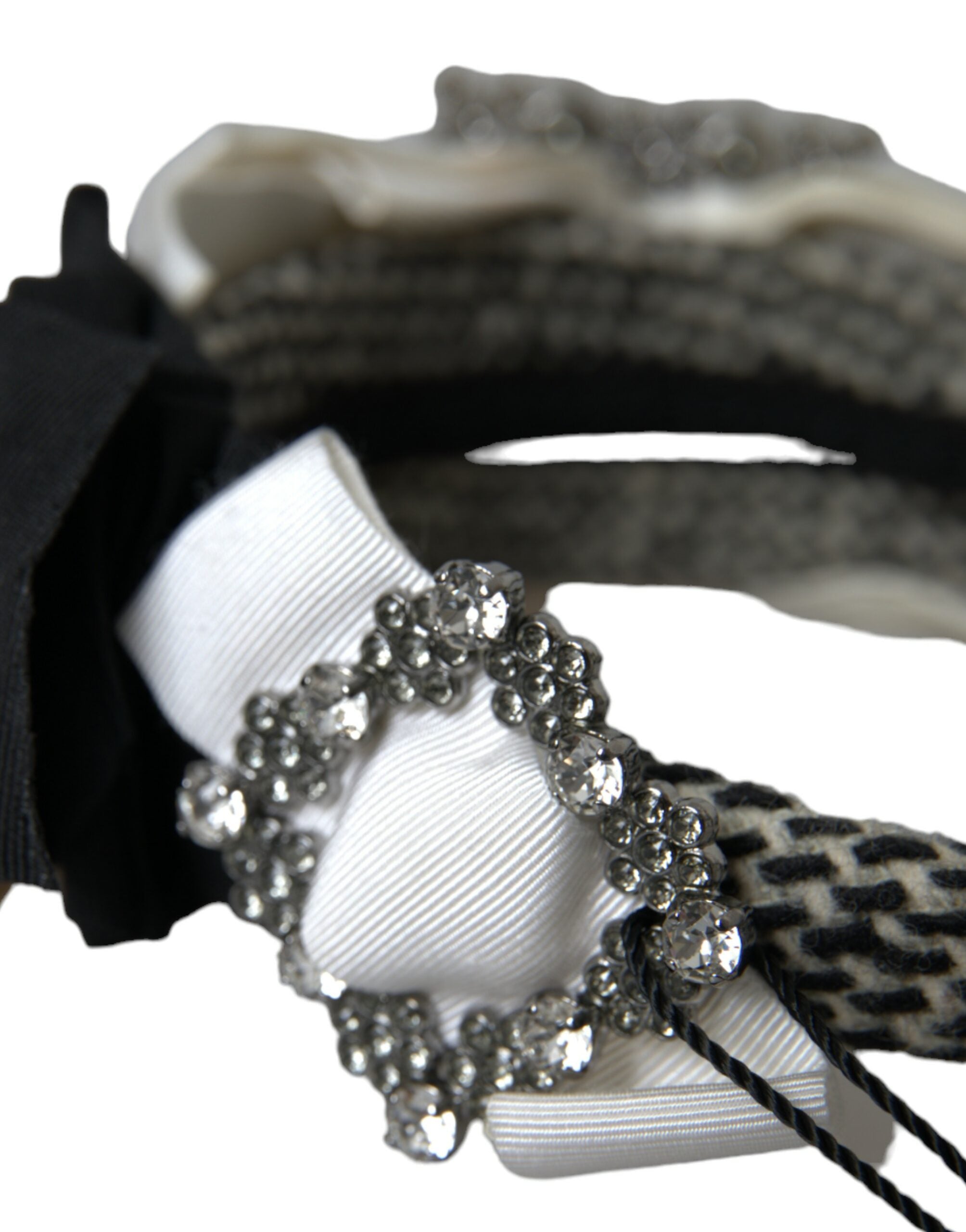 Dolce & Gabbana Multicolor Crystal Embellished Women's Headband Tiara