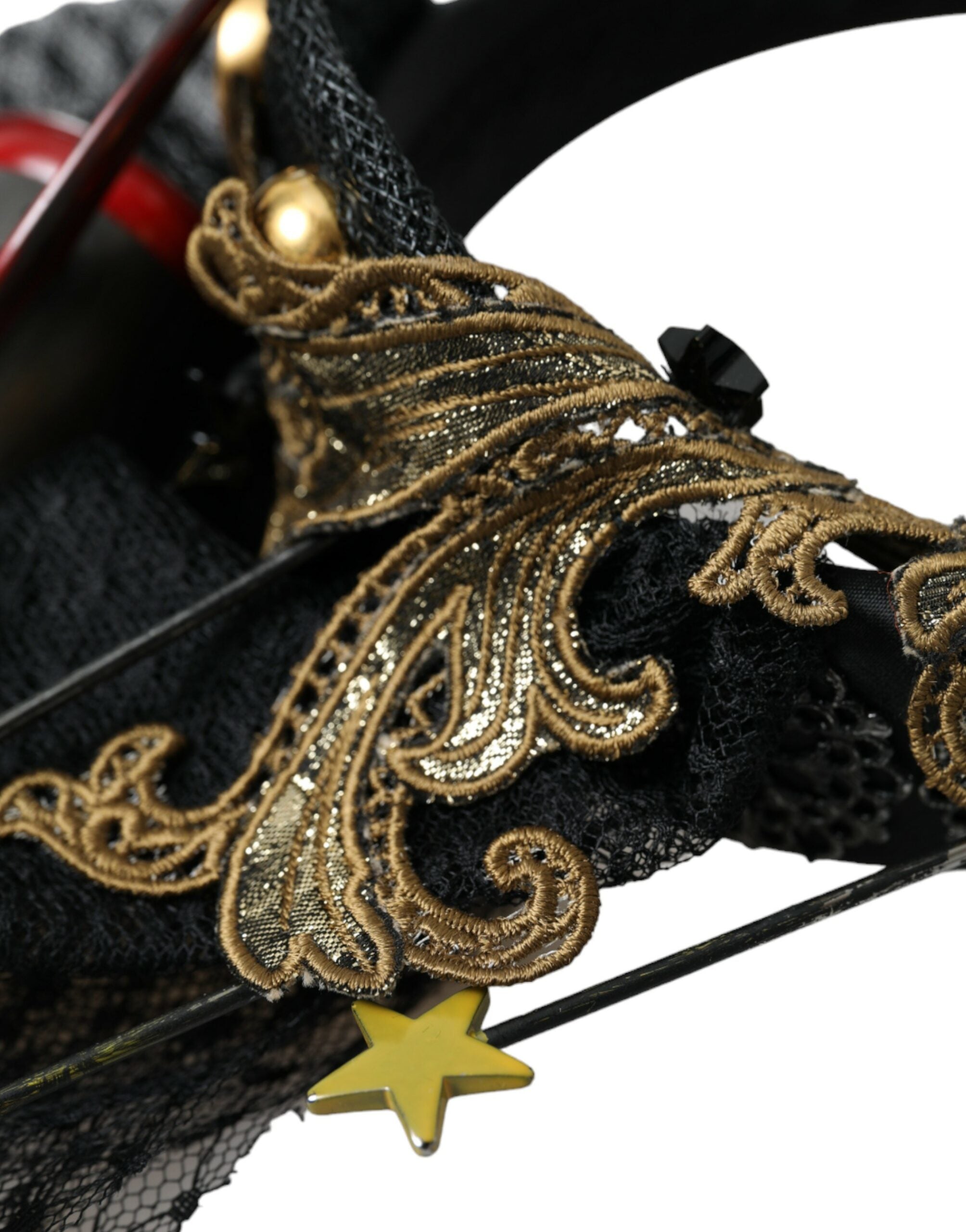 Dolce & Gabbana Multicolor Missile Rocket Crystal Stars Headband Tiara