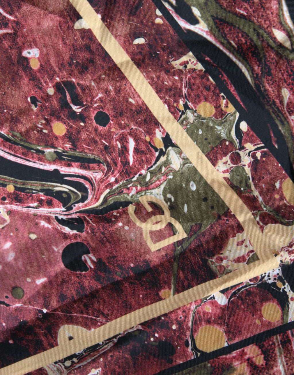 Dolce & Gabbana Multicolor Button-Down Silk Shirt