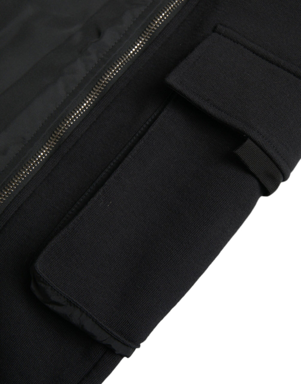 Dolce & Gabbana Black Cotton Blend Skinny Trousers