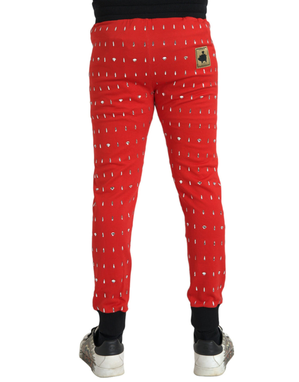 Dolce & Gabbana Red Year of the Pig Jogger Sweatpants