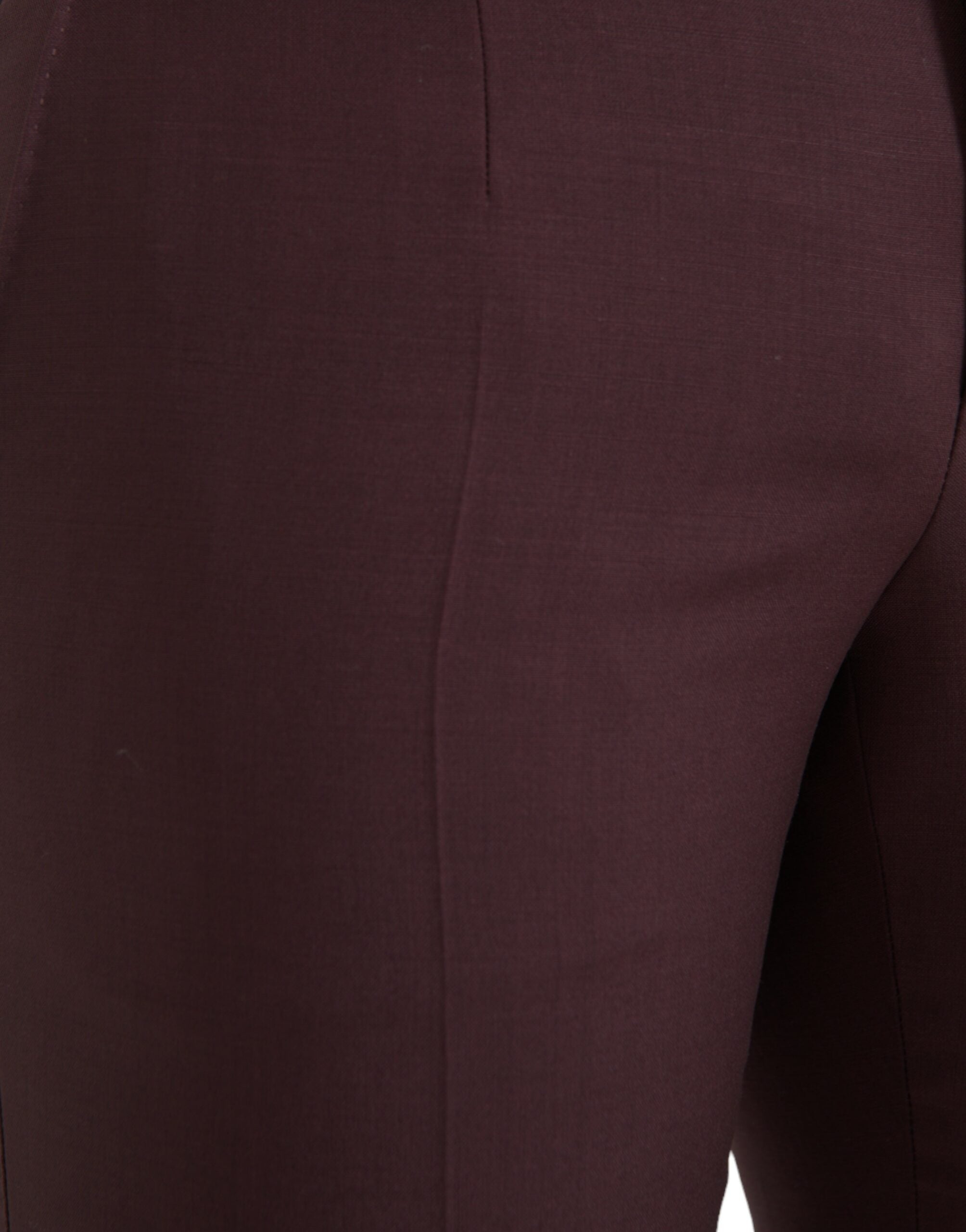 Dolce & Gabbana Chestnut Wool Men's Slim Fit Dress Pants