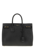 Saint Laurent Sac de Jour Handbag in Black Calfskin