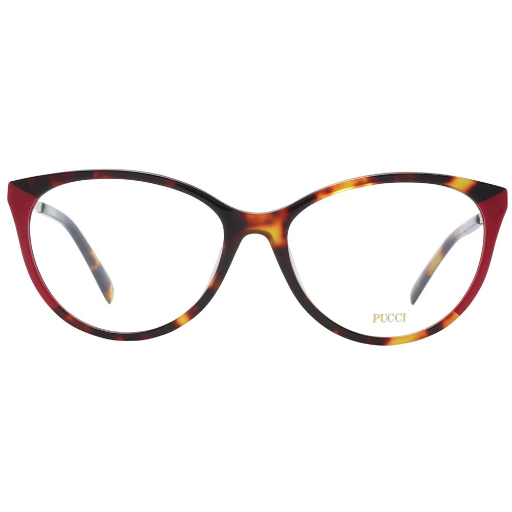 Emilio Pucci Red Plastic Glasses (Frame)
