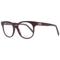 Emilio Pucci Burgunderfarbene Kunststoffbrille (Fassung)