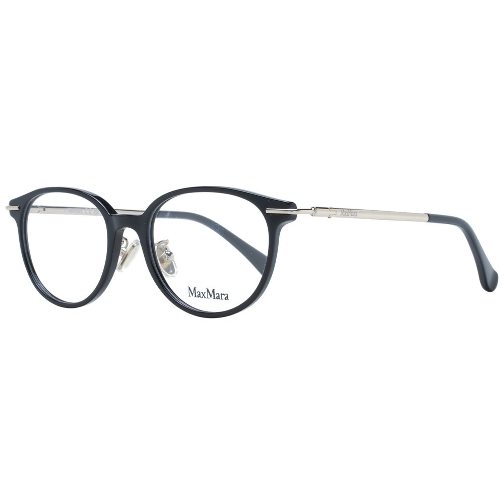 Max Mara Schwarze Kunststoffbrille (Gestell)