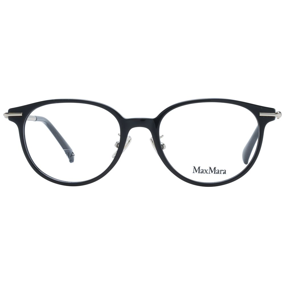 Max Mara Schwarze Kunststoffbrille (Gestell)