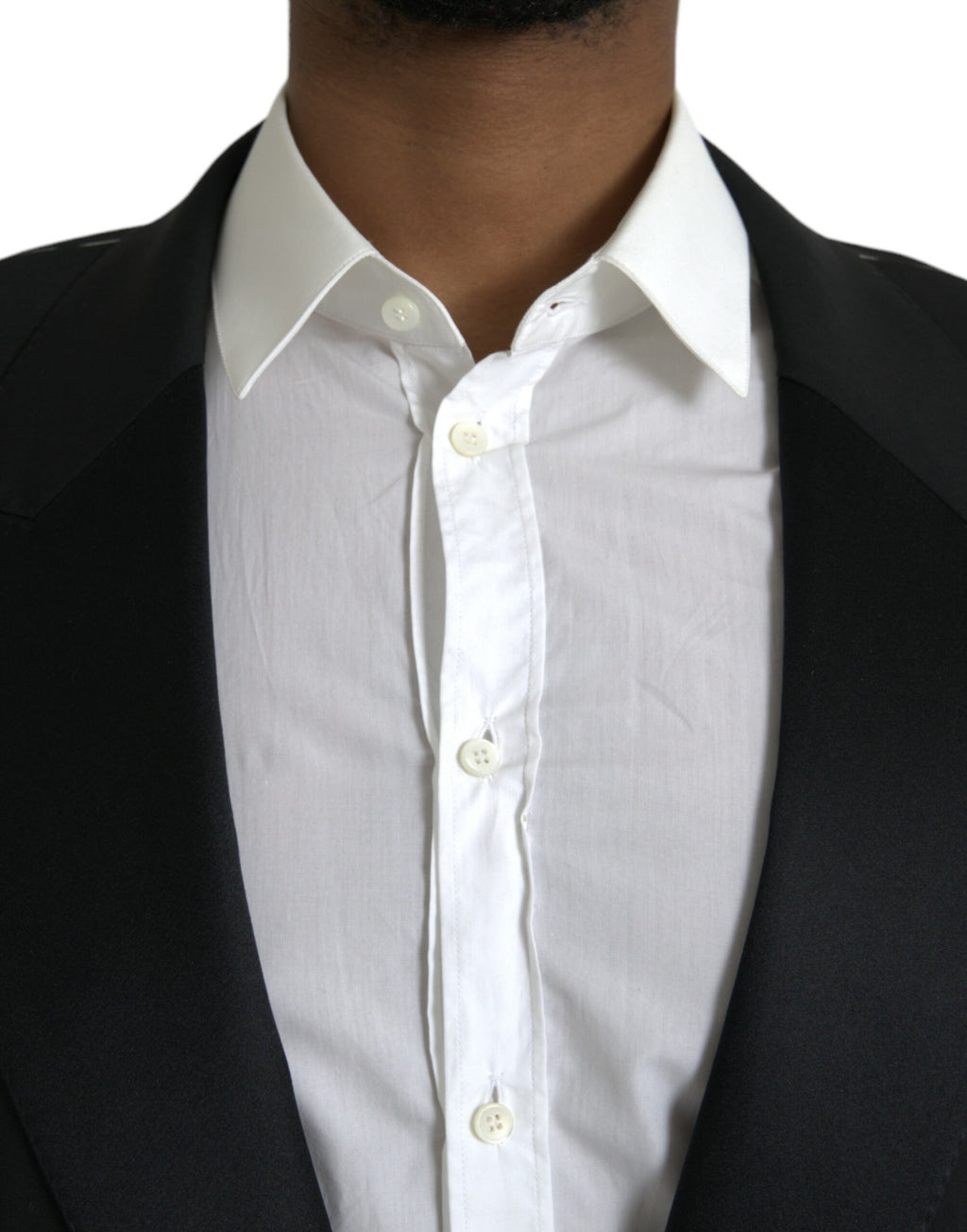 Dolce & Gabbana Black SICILIA Single-Breasted Coat Blazer