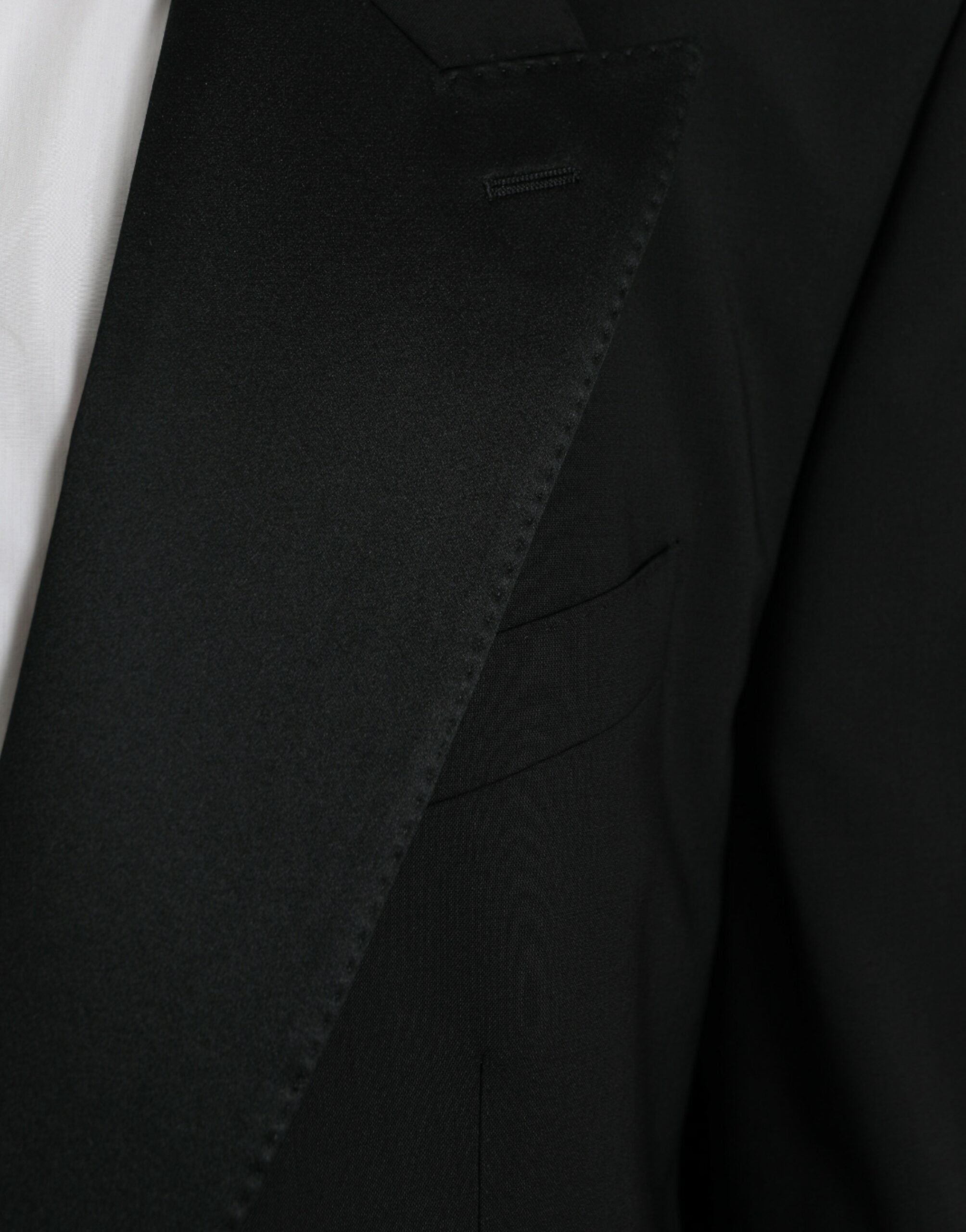 Dolce & Gabbana Black SICILIA Single-Breasted Coat Blazer