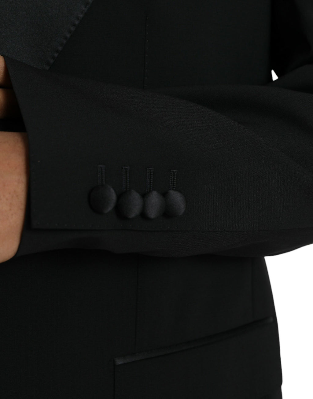 Dolce & Gabbana Black SICILIA Single-Breasted Coat Blazer