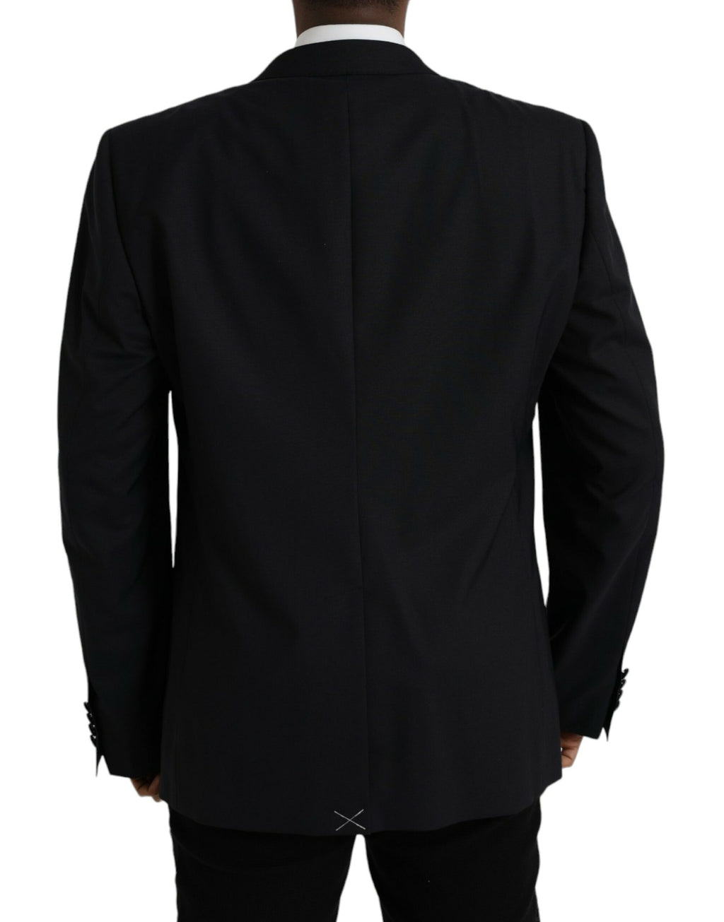 Dolce & Gabbana Blue MARTINI Single-Breasted Blazer Coat