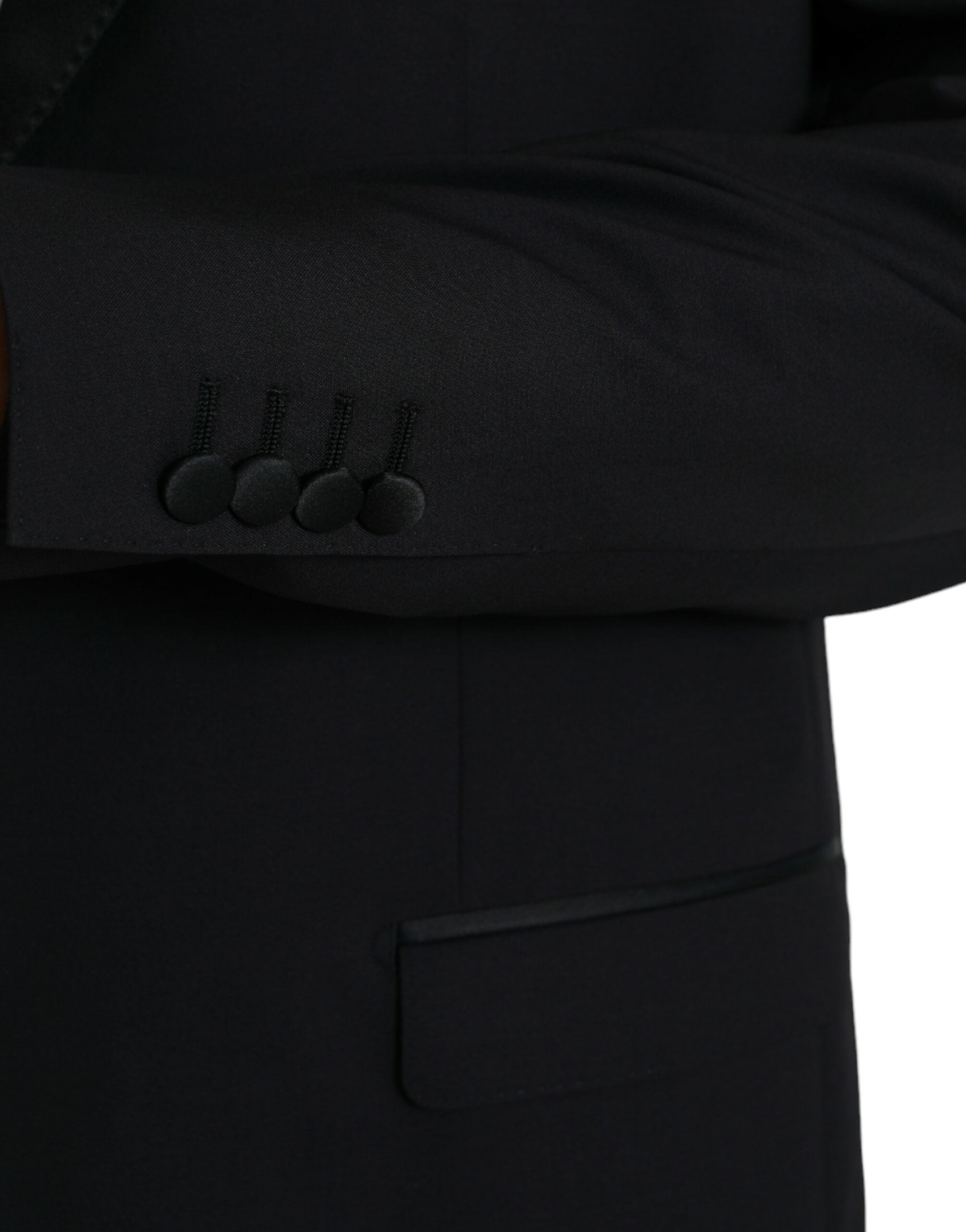 Dolce & Gabbana Blue MARTINI Single-Breasted Blazer Coat
