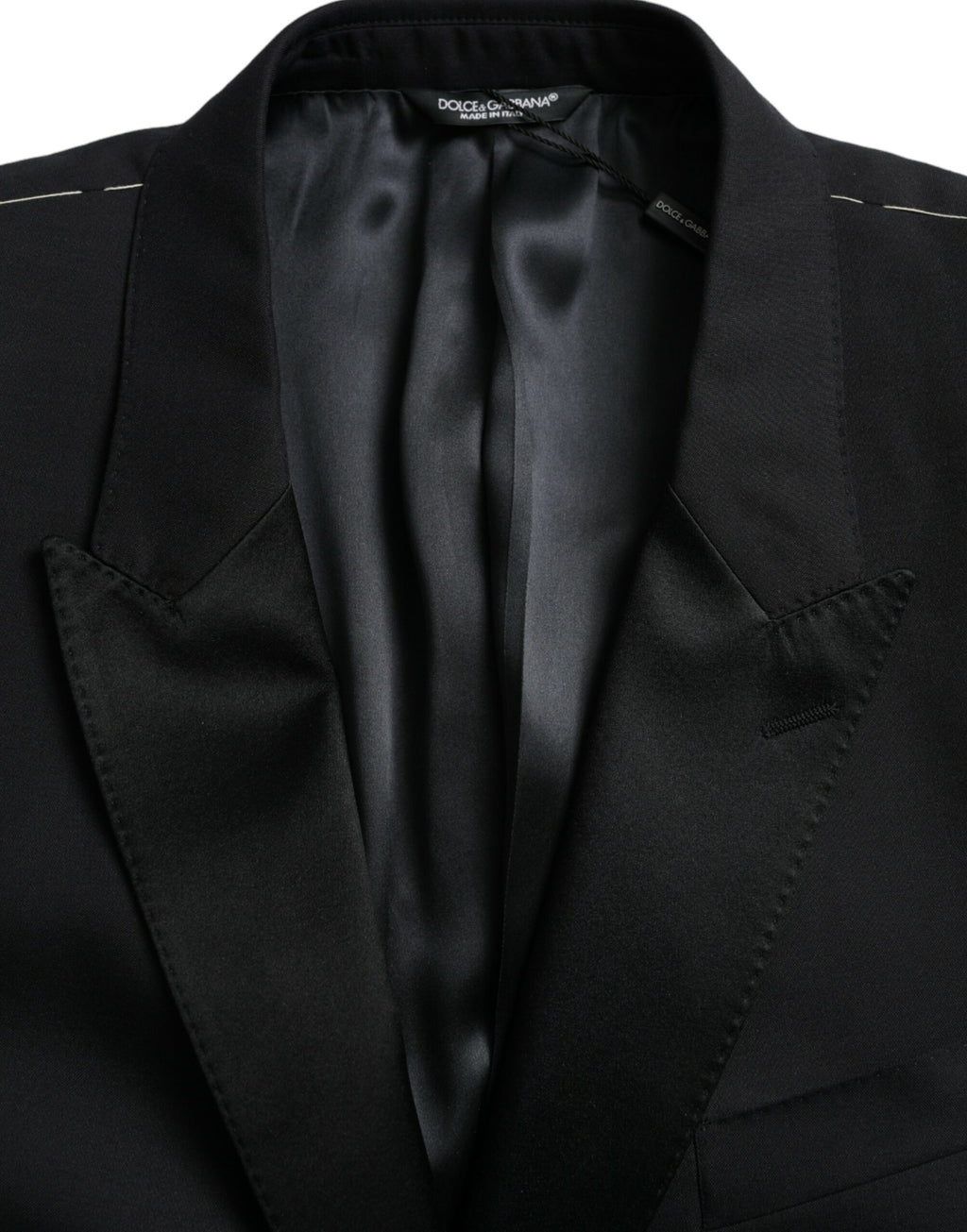 Dolce & Gabbana Blue MARTINI Single-Breasted Blazer Coat