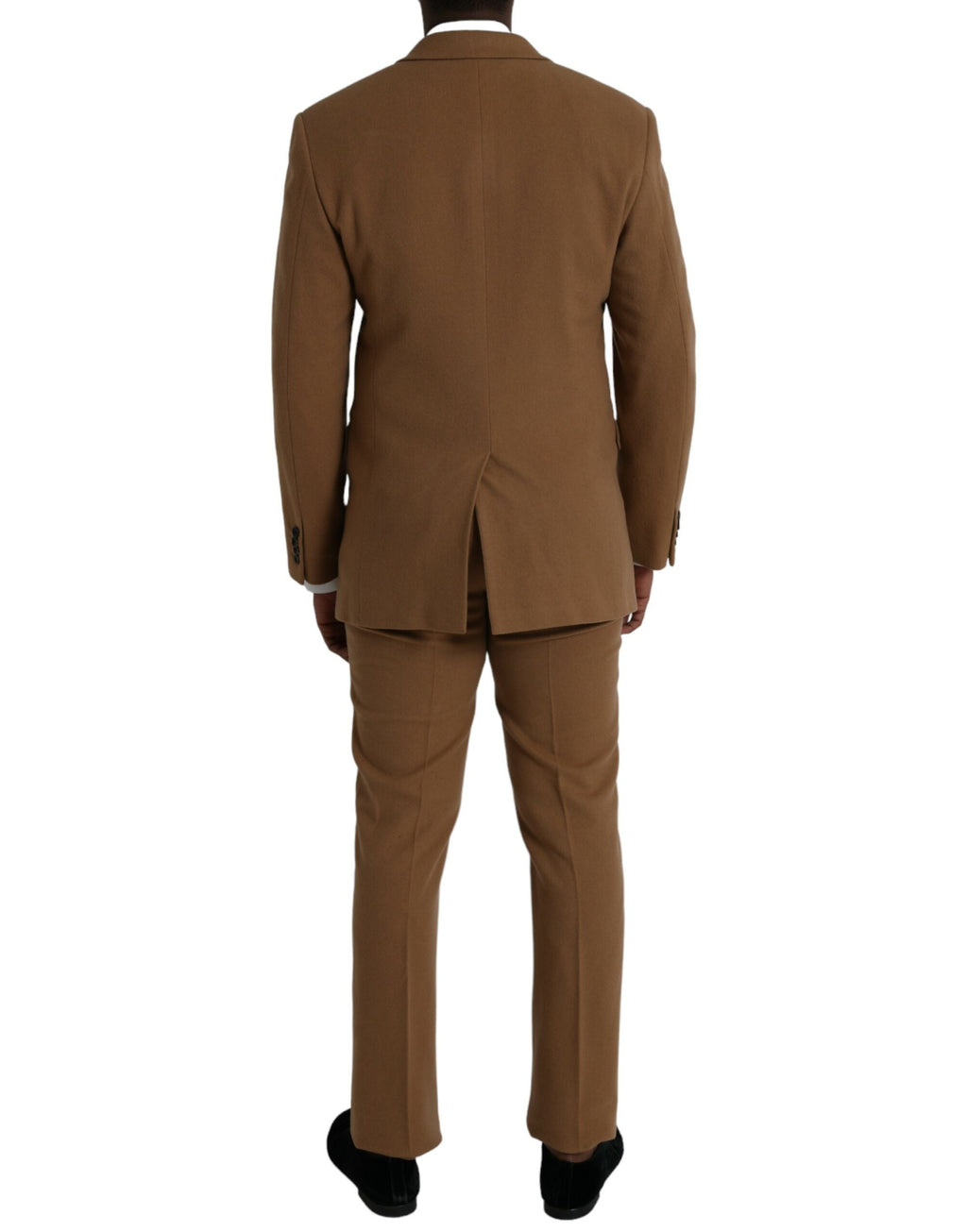 Prada Brown Cashmere 2-Piece Single-Breasted Suit