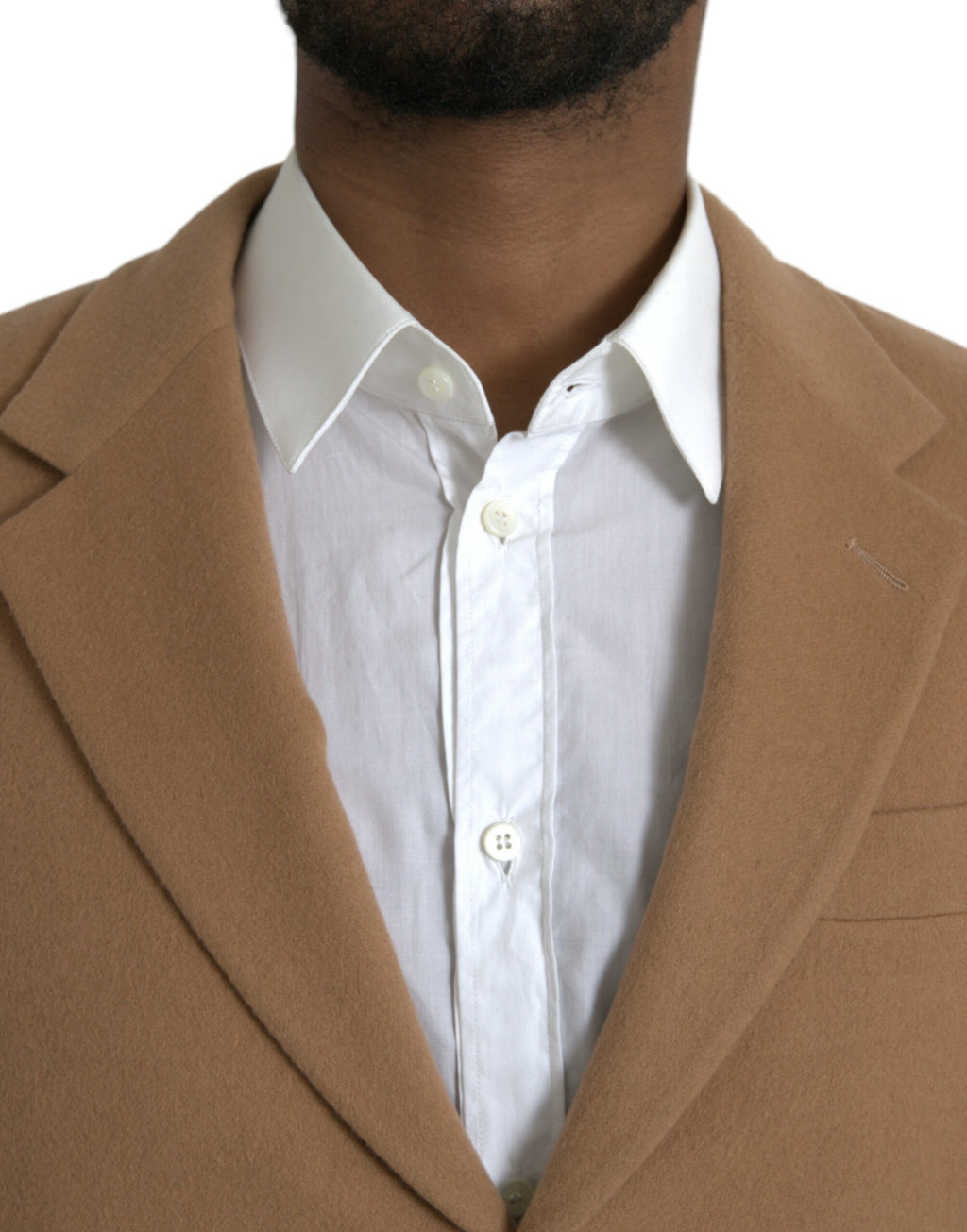 Prada Brown Cashmere 2-Piece Single-Breasted Suit