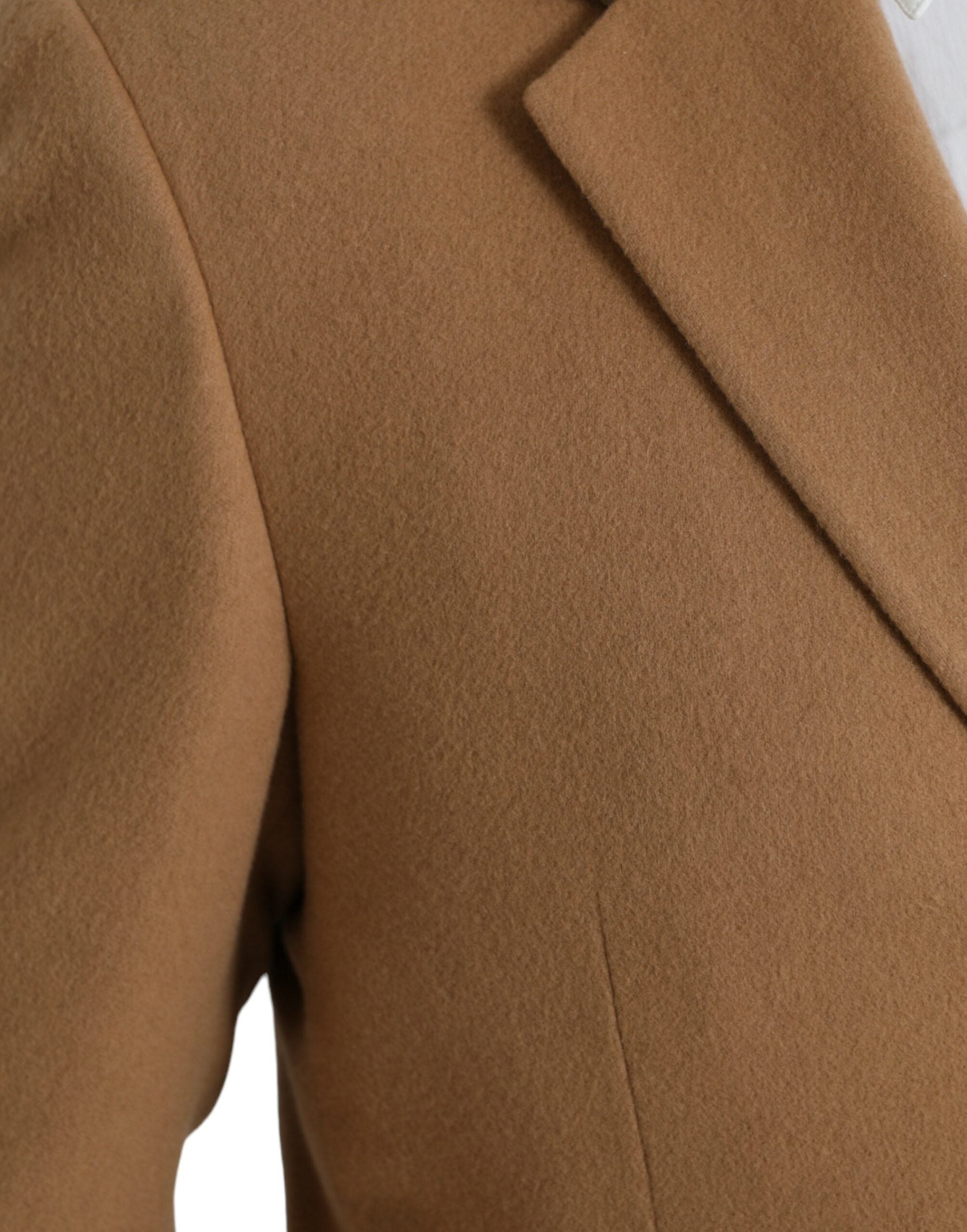 Prada Brown Cashmere 2-Piece Single-Breasted Suit