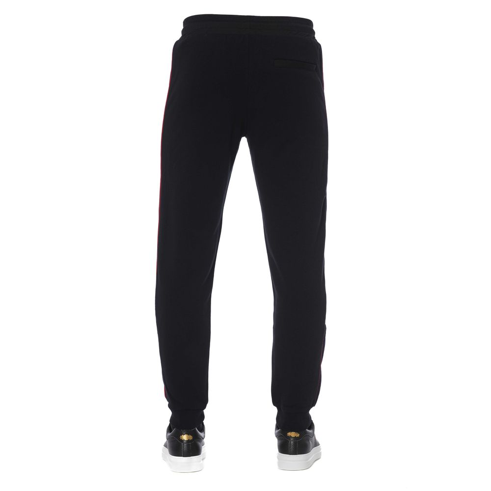 Trussardi Men's Black Cotton Tracksuit Bottoms