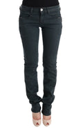 Costume National Grey Superslim Cotton Denim Jeans