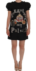Dolce & Gabbana Grey Crystal Dress "Dreams of My Prince"