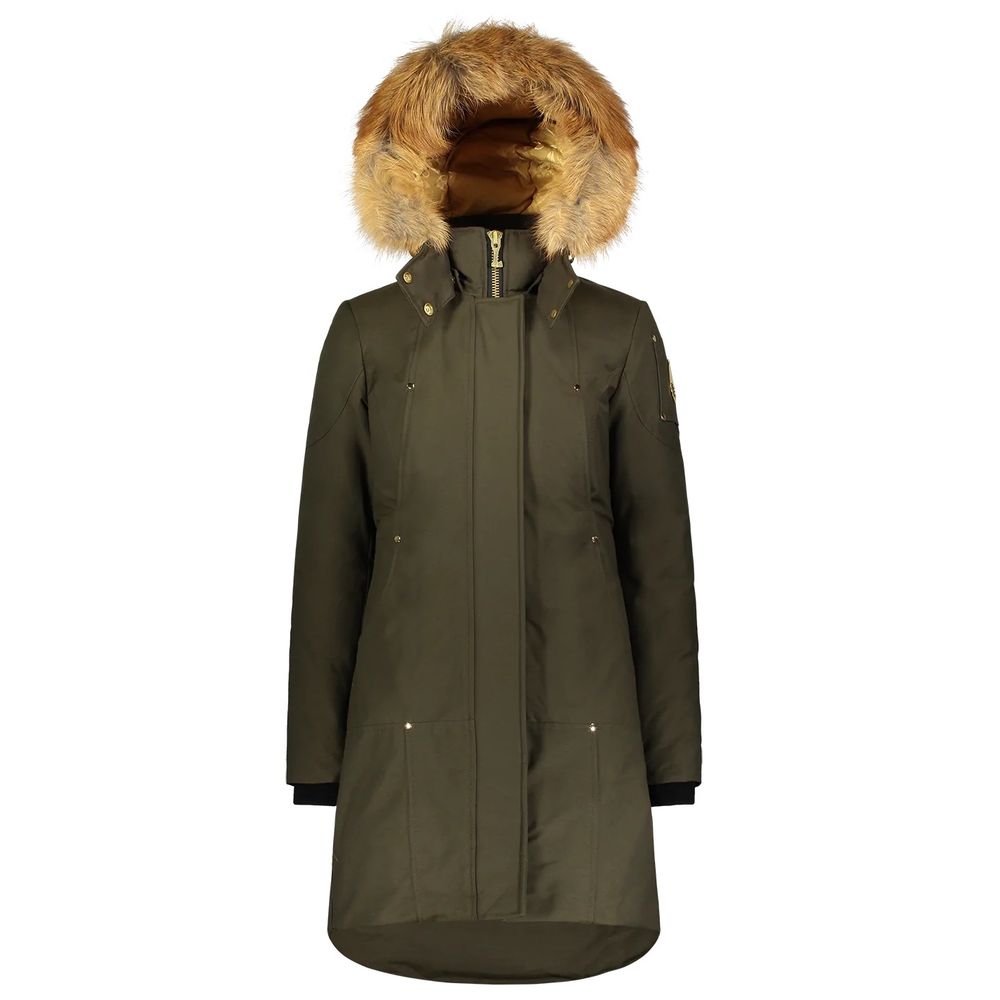 Moose Knuckles Military Style Cotton Jacket