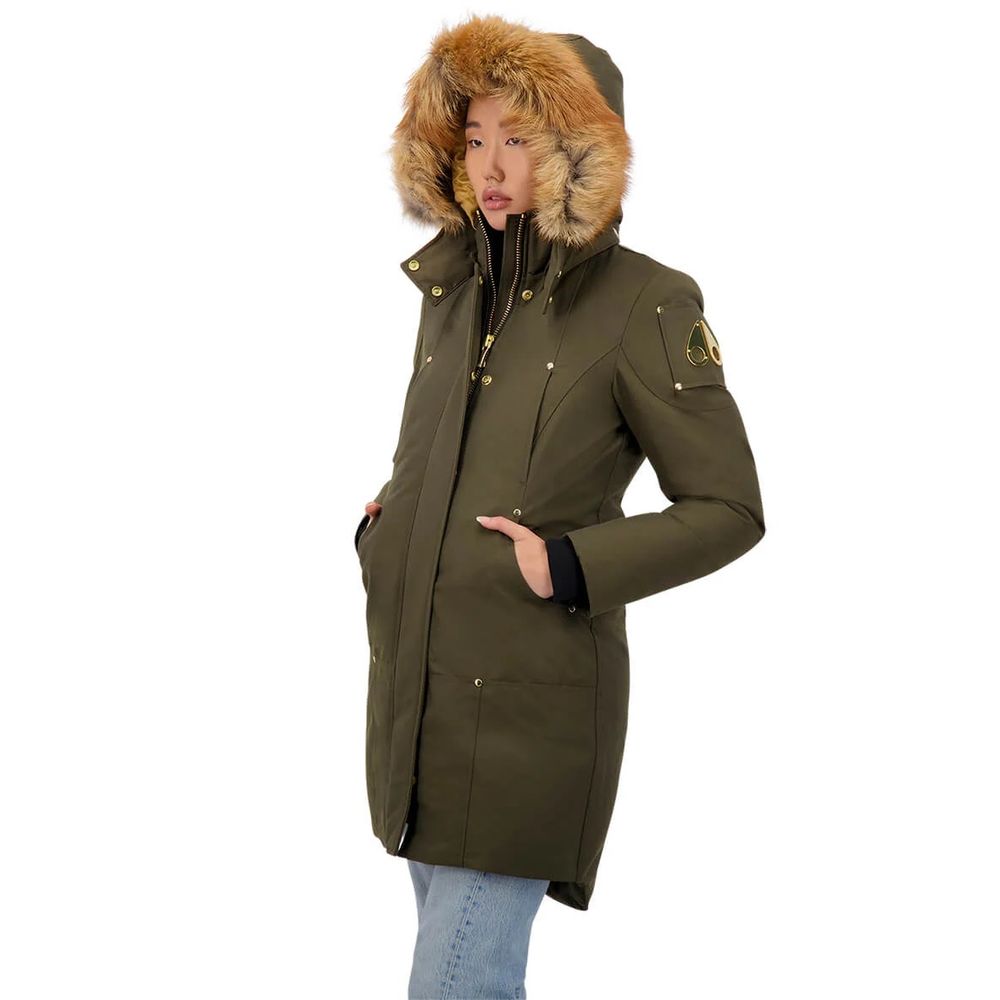 Moose Knuckles Military Style Cotton Jacket