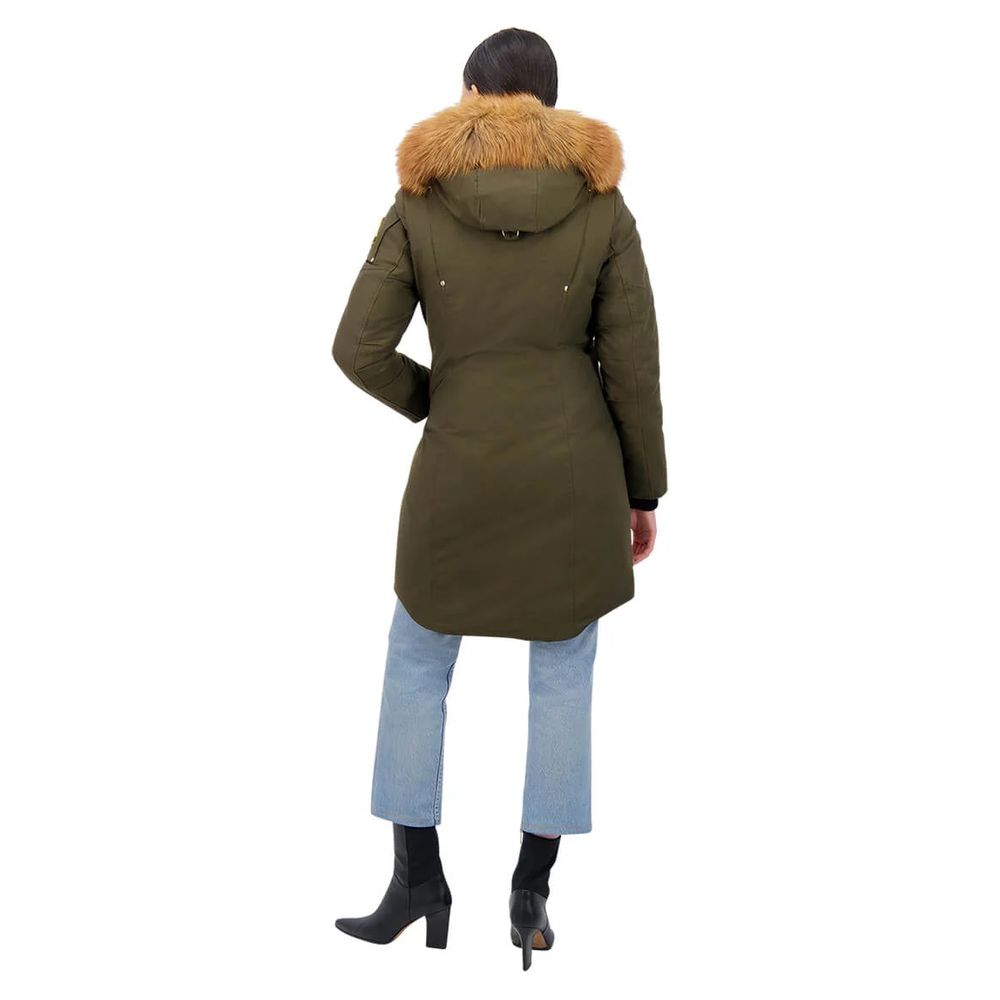 Moose Knuckles Military Style Cotton Jacket