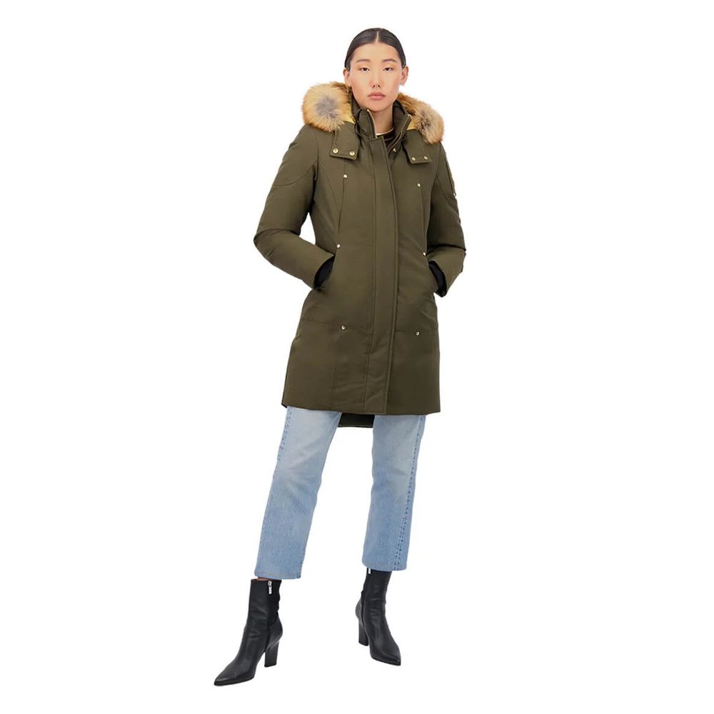 Moose Knuckles Military Style Cotton Jacket