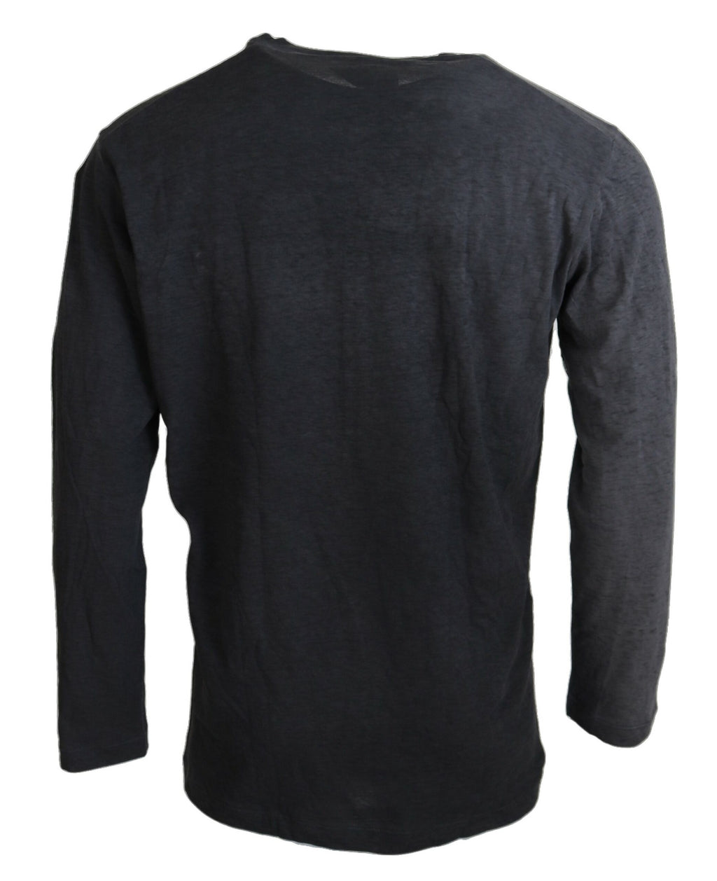 Dsquared² Schwarzer Baumwoll-Leinen Pullover mit langen Ärmeln
