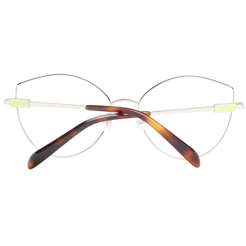 Emilio Pucci Silver Metal Glasses (Frame)