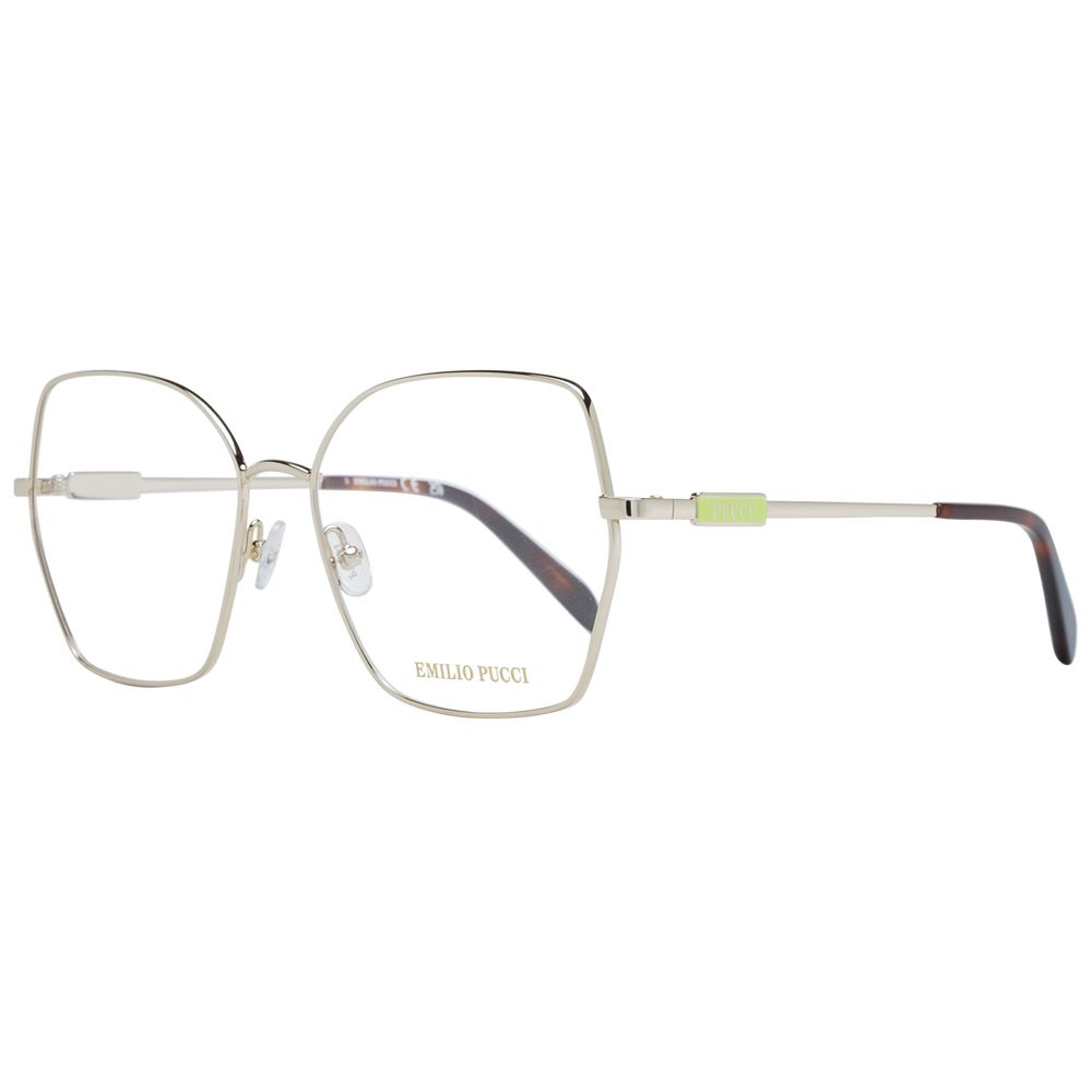 Emilio Pucci Gold Metal Glasses (Frame)