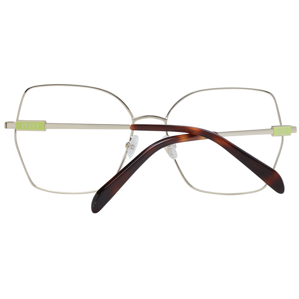 Emilio Pucci Gold Metal Glasses (Frame)
