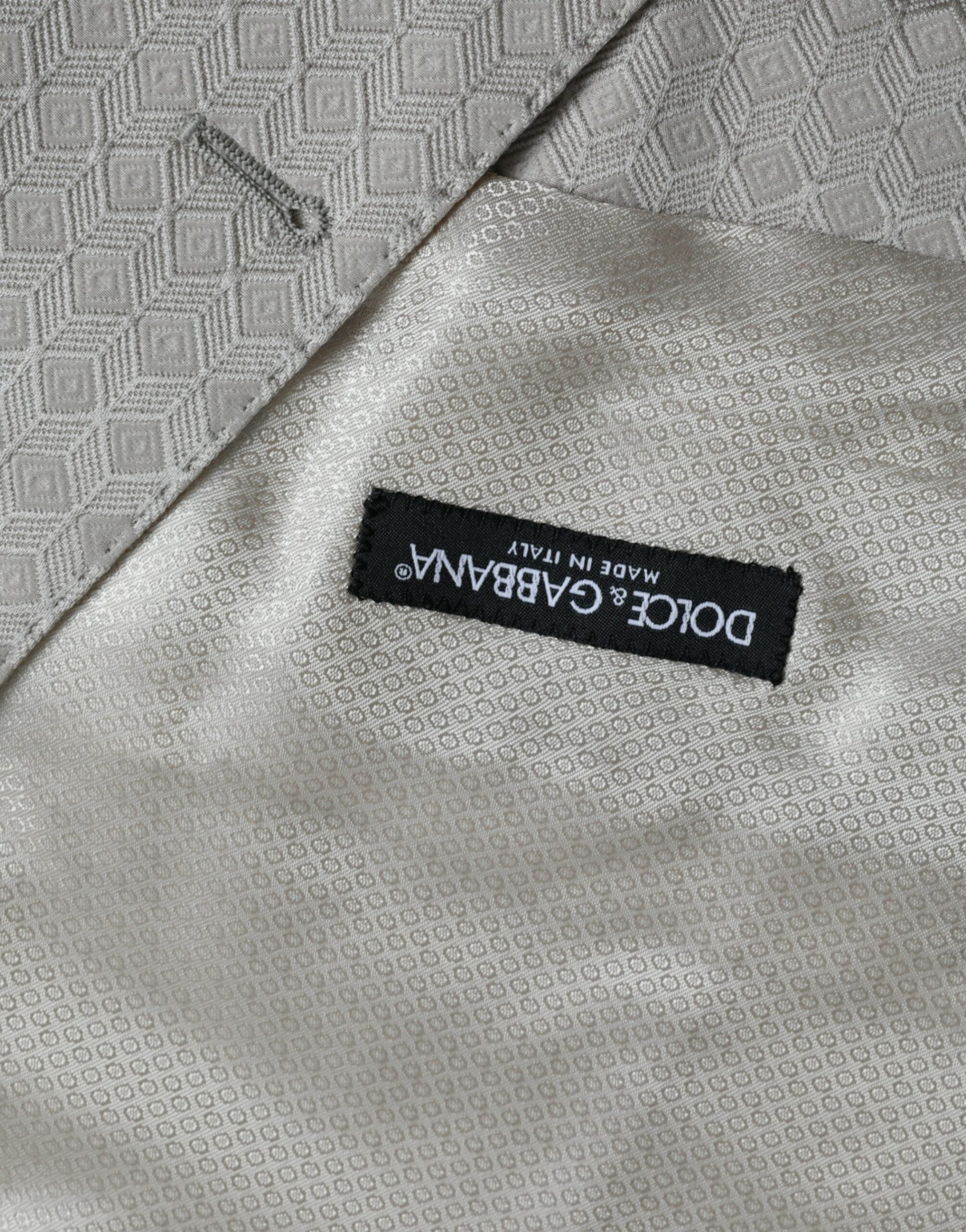 Dolce & Gabbana Off White Cotton Vest Dress Formal Vest